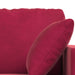 Set de canapea 2 pcs Roșu Vin 198 x 78 x 80 cm Catifea - WALTI WALTI