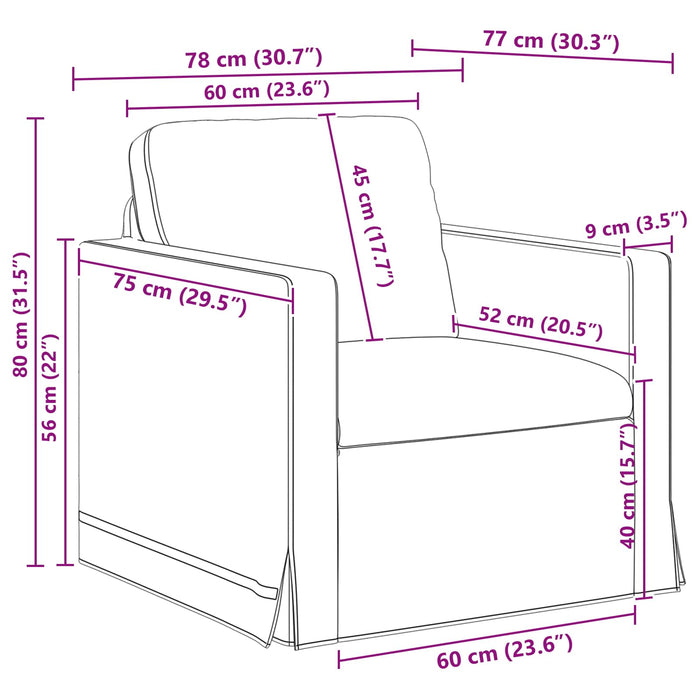 Set de canapea 2 pcs Roșu Vin 198 x 78 x 80 cm Catifea - WALTI WALTI