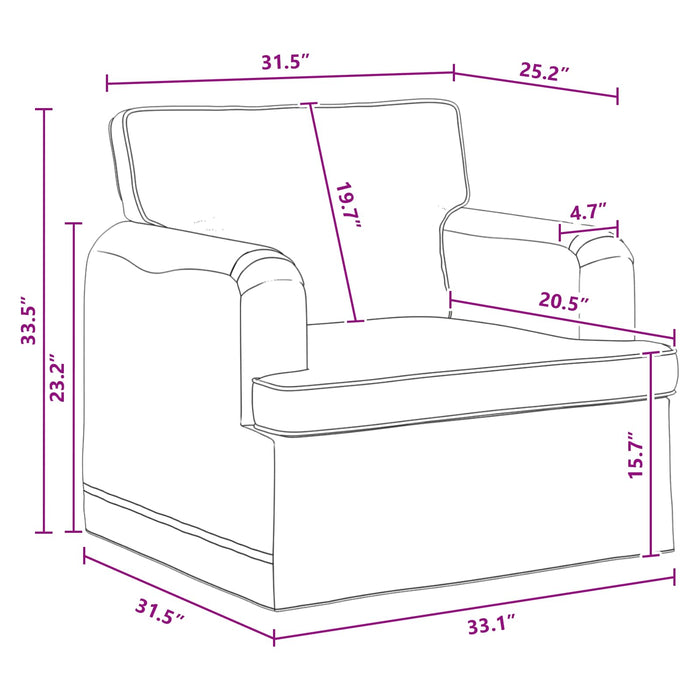 Canapea 180cm 2 pcs Gri închis Metal - WALTI WALTI