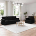 Canapea 180cm 2 pcs Negru Metal - WALTI WALTI