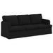 Canapea 180cm 2 pcs Negru Metal - WALTI WALTI