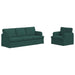 Canapea 180cm 2 pcs Verde închis Metal - WALTI WALTI