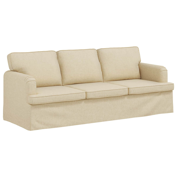 Canapea 180cm 2 pcs Crem Metal - WALTI WALTI