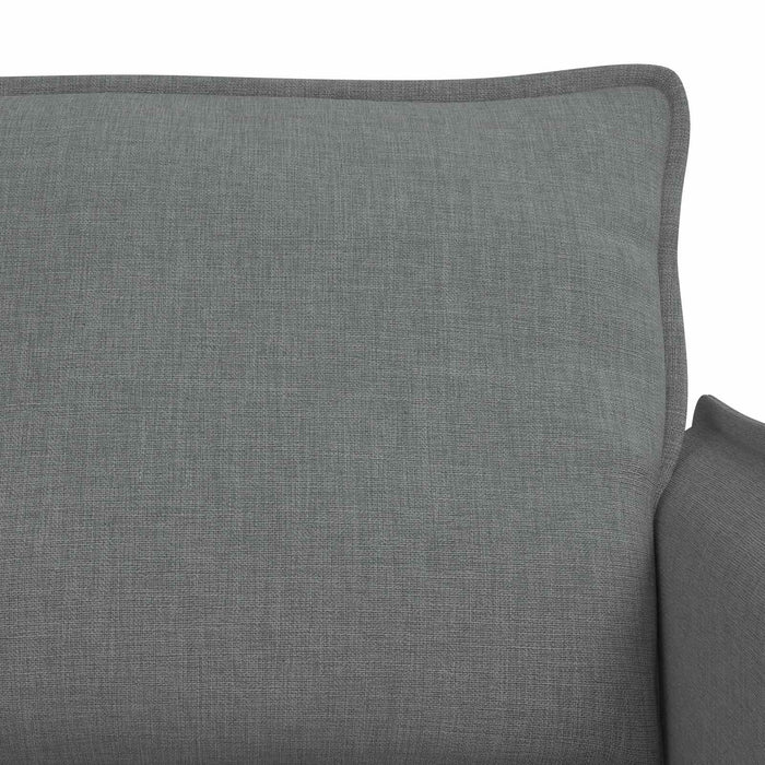 Canapea 180cm 2 pcs Gri închis Metal - WALTI WALTI