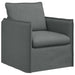 Canapea 180cm 2 pcs Gri închis Metal - WALTI WALTI