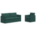 Canapea 180cm 2 pcs Verde închis Metal - WALTI WALTI