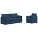Canapea 180cm 2 pcs albastru Metal - WALTI WALTI