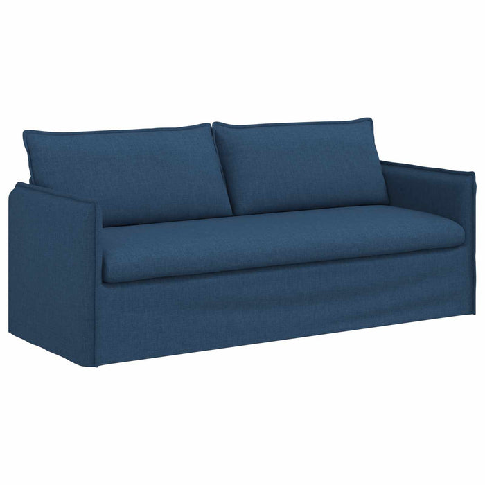Canapea 180cm 2 pcs albastru Metal - WALTI WALTI