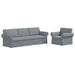 Canapea 2 pcs Gri deschis Metal - WALTI WALTI