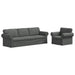 Canapea 2 pcs Gri închis Metal - WALTI WALTI
