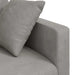Set de canapea 2 pcs Gri deschis 228 x 78 x 80 cm Catifea - WALTI WALTI