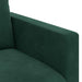 Set de canapea 2 pcs Verde închis 228 x 78 x 80 cm Catifea - WALTI WALTI