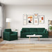 Set de canapea 2 pcs Verde închis 228 x 78 x 80 cm Catifea - WALTI WALTI