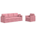Set de canapea 2 pcs Roz 228 x 78 x 80 cm Catifea - WALTI WALTI