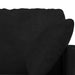 Set de canapea 2 pcs Negru 228 x 78 x 80 cm Catifea - WALTI WALTI