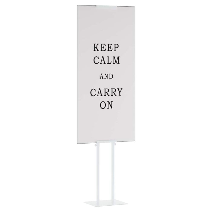 Panouri pentru Târguri 2 pcs Alb 30 x 24 x 208 cm Fier - WALTI WALTI