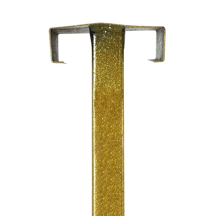 Panouri pentru Târguri 2 pcs Auriu 30 x 24 x 208 cm Fier - WALTI WALTI