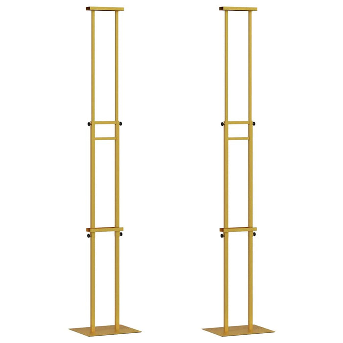 Panouri pentru Târguri 2 pcs Auriu 30 x 24 x 208 cm Fier - WALTI WALTI