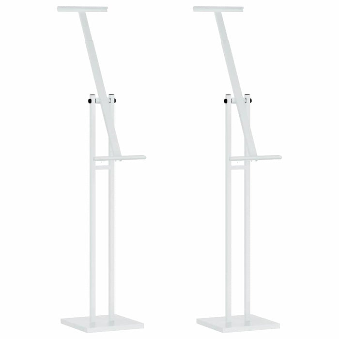 Panouri pentru Târguri 2 pcs Alb 26.5 x 26.5 x 127 cm Fier - WALTI WALTI