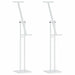 Panouri pentru Târguri 2 pcs Alb 26.5 x 26.5 x 127 cm Fier - WALTI WALTI