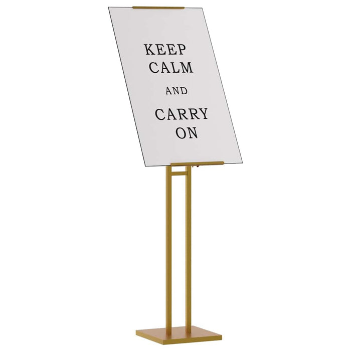 Panouri pentru Târguri 2 pcs Auriu 26.5 x 26.5 x 127 cm Fier - WALTI WALTI