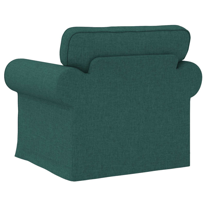 Canapea Verde închis 95 x 82 x 80 cm țesătură - WALTI WALTI