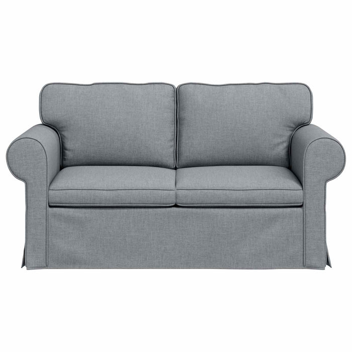 Canapea Gri deschis 155 x 82 x 80 cm țesătură - WALTI WALTI
