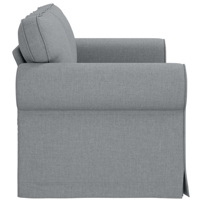 Canapea Gri deschis 155 x 82 x 80 cm țesătură - WALTI WALTI