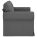 Canapea Gri închis 155 x 82 x 80 cm țesătură - WALTI WALTI