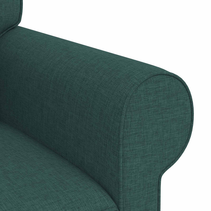 Canapea Verde închis 155 x 82 x 80 cm țesătură - WALTI WALTI