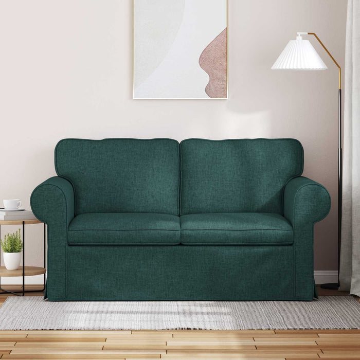Canapea Verde închis 155 x 82 x 80 cm țesătură - WALTI WALTI