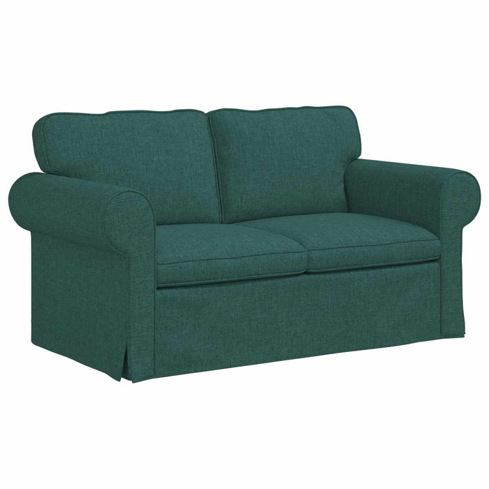 Canapea Verde închis 155 x 82 x 80 cm țesătură - WALTI WALTI