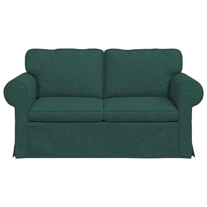 Canapea Verde închis 155 x 82 x 80 cm țesătură - WALTI WALTI