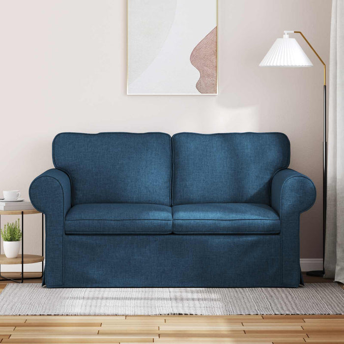 Canapea albastru 155 x 82 x 80 cm țesătură - WALTI WALTI