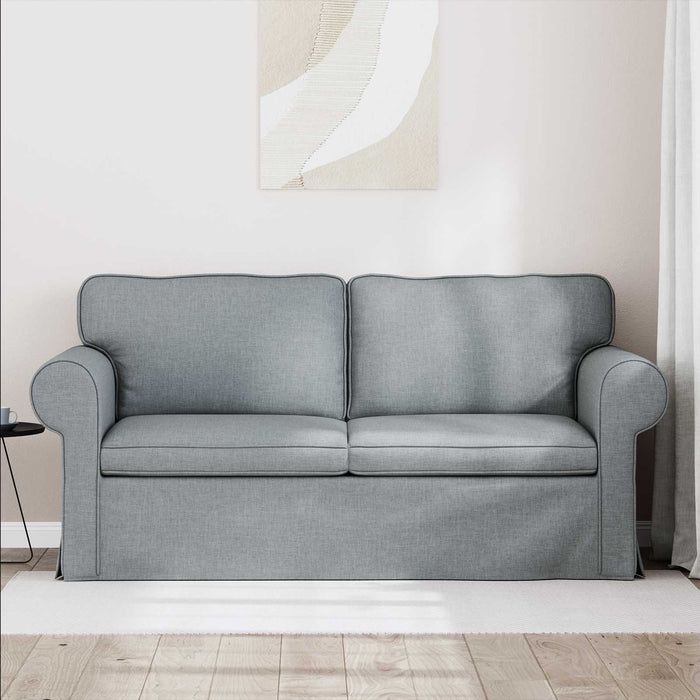 Canapea Gri deschis 175 x 82 x 80 cm țesătură - WALTI WALTI