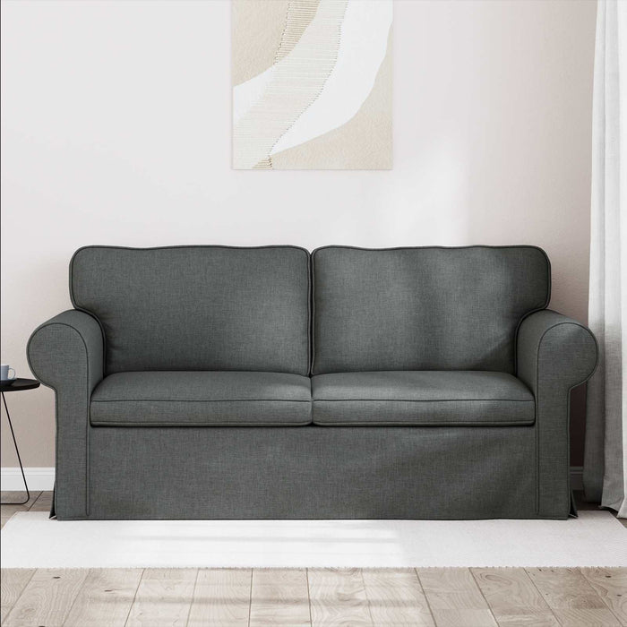 Canapea Gri închis 175 x 82 x 80 cm țesătură - WALTI WALTI