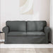 Canapea Gri închis 175 x 82 x 80 cm țesătură - WALTI WALTI