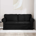 Canapea Negru 175 x 82 x 80 cm țesătură - WALTI WALTI