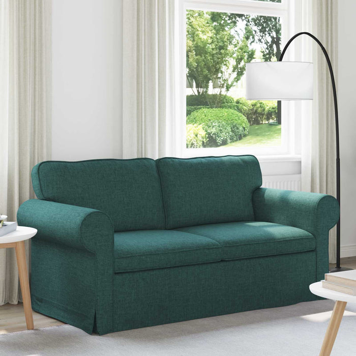 Canapea Verde închis 175 x 82 x 80 cm țesătură - WALTI WALTI
