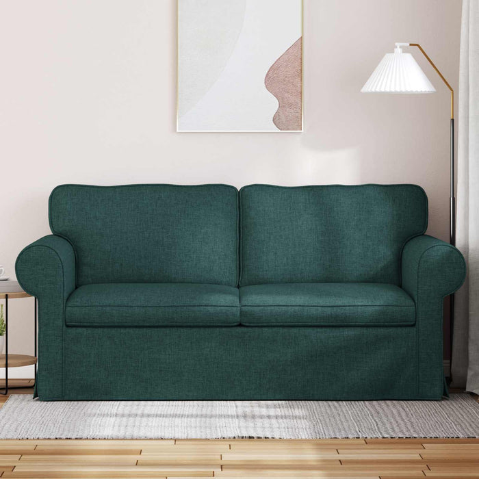 Canapea Verde închis 175 x 82 x 80 cm țesătură - WALTI WALTI