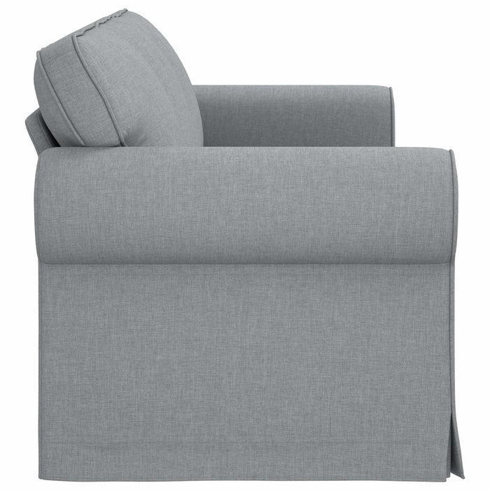Canapea Gri deschis 215 x 82 x 80 cm țesătură - WALTI WALTI