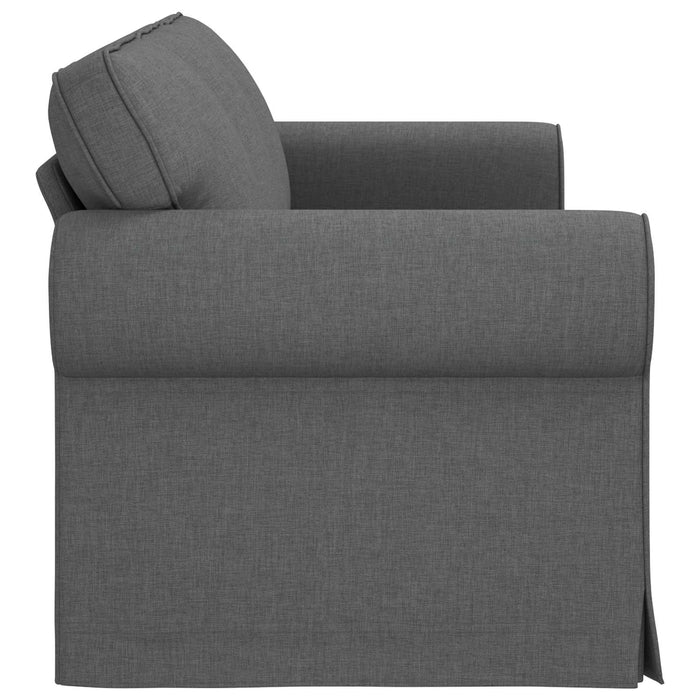 Canapea Gri închis 215 x 82 x 80 cm țesătură - WALTI WALTI