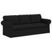 Canapea Negru 215 x 82 x 80 cm țesătură - WALTI WALTI