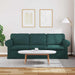 Canapea Verde închis 215 x 82 x 80 cm țesătură - WALTI WALTI