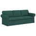 Canapea Verde închis 215 x 82 x 80 cm țesătură - WALTI WALTI