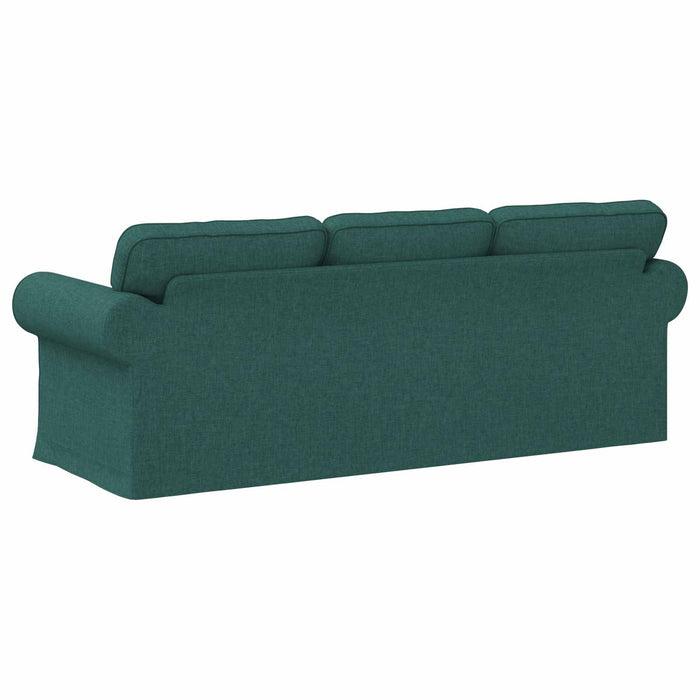 Canapea Verde închis 215 x 82 x 80 cm țesătură - WALTI WALTI