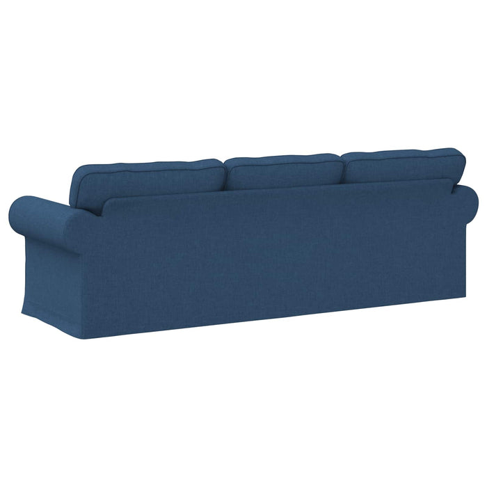 Canapea albastru 245 x 82 x 80 cm țesătură - WALTI WALTI