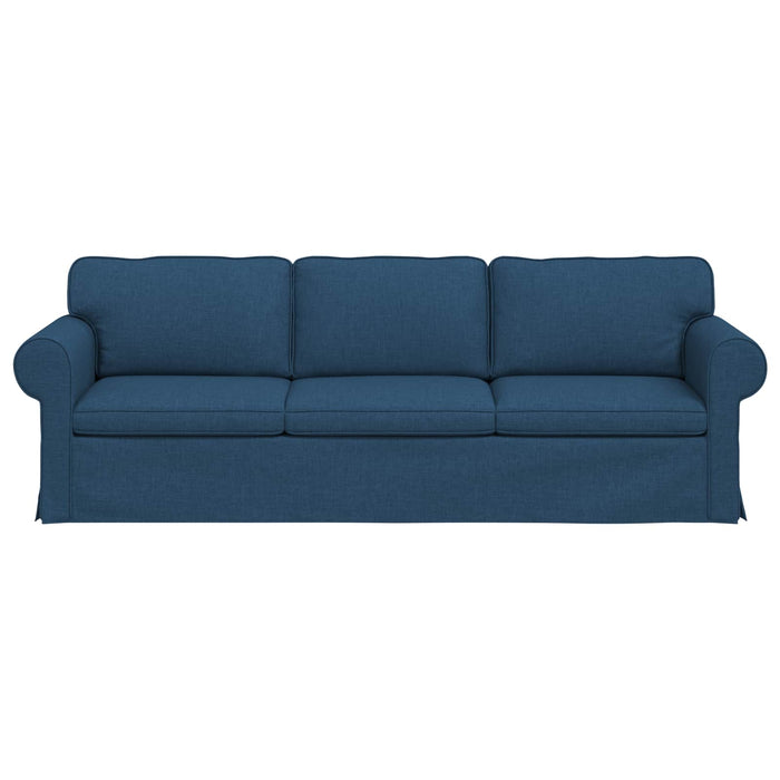 Canapea albastru 245 x 82 x 80 cm țesătură - WALTI WALTI