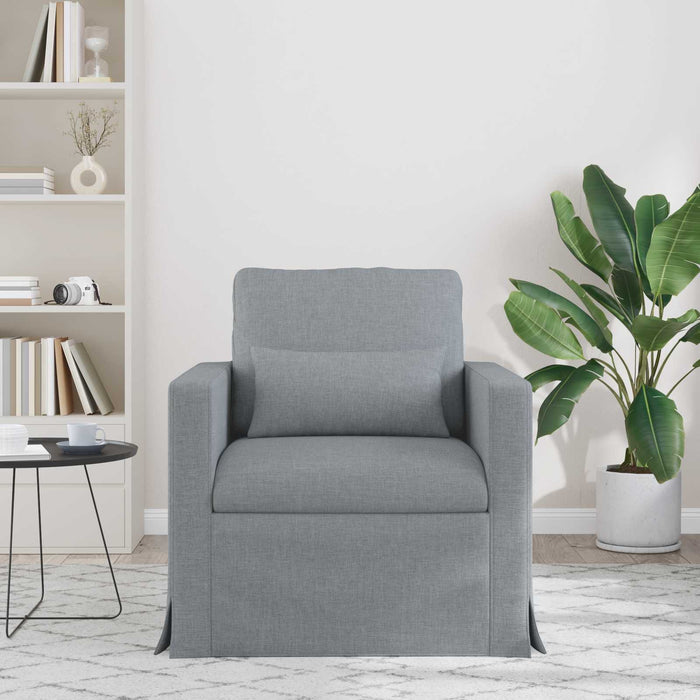 Canapea Gri deschis 78 x 78 x 80 cm Metal - WALTI WALTI