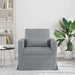 Canapea Gri deschis 78 x 78 x 80 cm Metal - WALTI WALTI